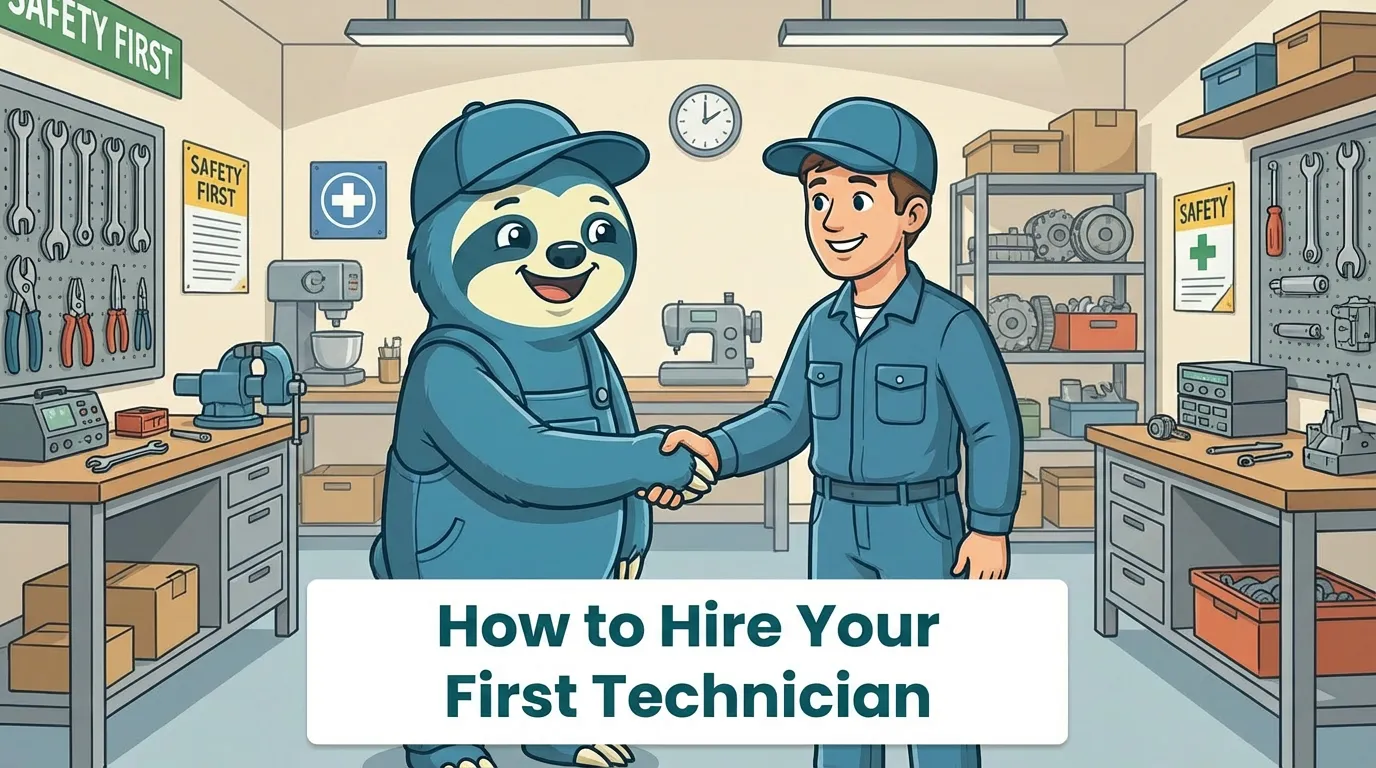 How to Hire Your First Technician (Without Making Expensive Mistakes)