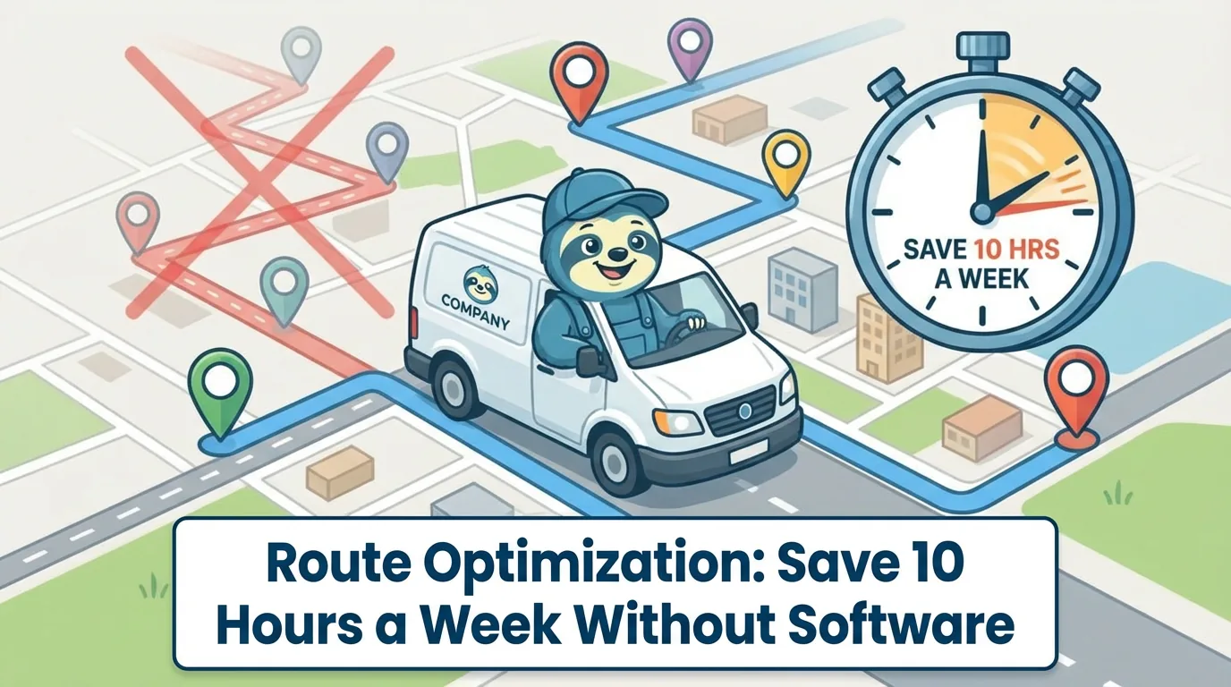 Route Optimization: Save 10 Hours a Week Without Software